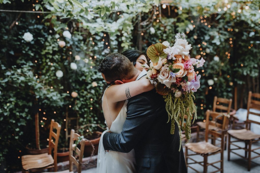 NYC intimate wedding at Palma - by Lucie B. Photo nyc wedding photographer