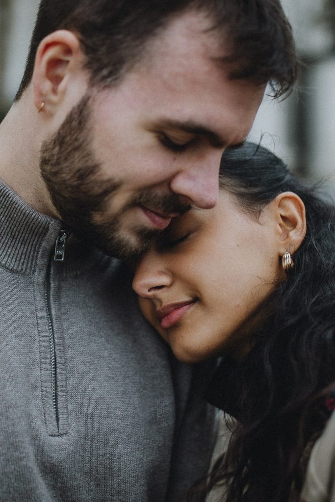 Couple session in paris by eiffel tower