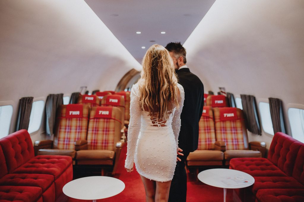 Engagement photoshoot at twa hotel in nyc